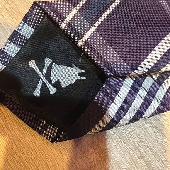 Nick Graham plaid purple and white - Picture 3 of 3